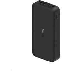 Xiaomi Redmi powerbanka s rychlým nabíjením 20 000 mAh černá Xiaomi Redmi powerbanka s rychlým nabíjením 20 000 mAh černá
