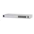 UBNT UniFi Switch USW-16-POE Gen2 [16xGigabit, 8x PoE out 60W, 802.3at/af, 2xSFP, 36Gbps]