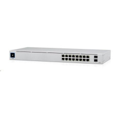 UBNT UniFi Switch USW-16-POE Gen2 [16xGigabit, 8x PoE out 60W, 802.3at/af, 2xSFP, 36Gbps]