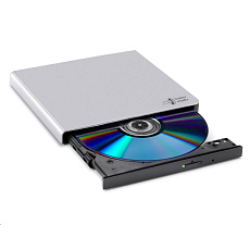BAZAR - HITACHI LG - externí mechanika DVD-W/CD-RW/DVD±R/±RW/RAM GP57ES40, Slim, Silver, box+SW - Poškozený obal (Komple BAZAR - HITACHI LG - externí mechanika DVD-W/CD-RW/DVD±R/±RW/RAM GP57ES40, Slim, Silver, box+SW - Poškozený obal (Komple