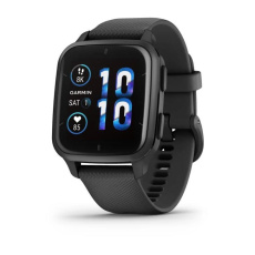 Garmin Venu Sq 2 Music, Slate / Black silicone band Garmin Venu Sq 2 Music, Slate / Black silicone band