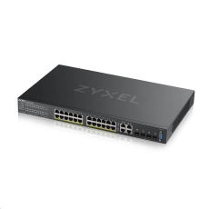 Zyxel GS2220-28HP 28-port L2 Managed Gigabit PoE Switch, 24x gigabit RJ45, 4x gigabit RJ45/SFP, PoE 375 W Zyxel GS2220-28HP 28-port L2 Managed Gigabit PoE Switch, 24x gigabit RJ45, 4x gigabit RJ45/SFP, PoE 375 W
