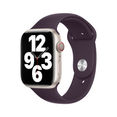 Apple Watch 49/45/44/42mm bezinkově fialový sportovní řemínek