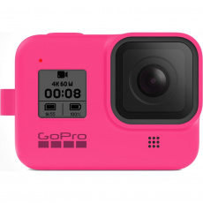 GoPro silikonové pouzdro + šňůrka (HERO8 Black) neonově růžové GoPro silikonové pouzdro + šňůrka (HERO8 Black) neonově růžové