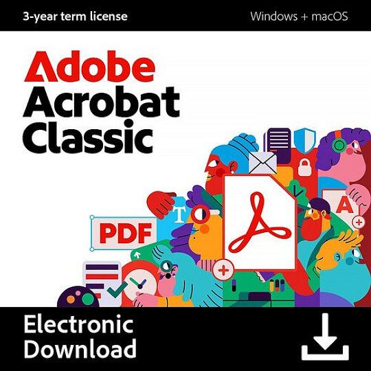 Acrobat Pro 2024 (Classic) for ENT MP ML (+CZ) Commercial Term License (Set up as 36 month) 1 User, Level 1, 1-9 Acrobat Pro 2024 (Classic) for ENT MP ML (+CZ) Commercial Term License (Set up as 36 month) 1 User, Level 1, 1-9