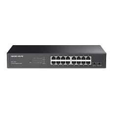 MERCUSYS switch MS116GS (16xGbE, fanless) MERCUSYS switch MS116GS (16xGbE, fanless)