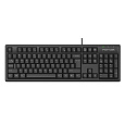 A4tech FK12, multimediální kancelářská klávesnice, CZ/US, USB, černá
