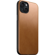 Nomad Modern Leather MagSafe kryt iPhone 15 Plus english tan