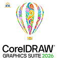 CorelDRAW Graphics Suite 2026 Education Perpetual License (incl. 1 Yr CorelSure Maintenance)(51-250)