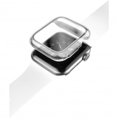 UNIQ Garde Hybrid TPU+PC pouzdro Apple Watch Series 4/5/6/SE (44mm) čiré UNIQ Garde Hybrid TPU+PC pouzdro Apple Watch Series 4/5/6/SE (44mm) čiré