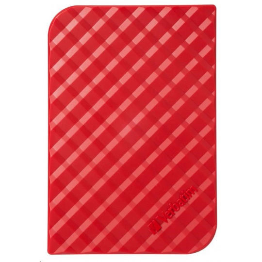 VERBATIM HDD 2.5" 1TB Store 'n' Go Portable Hard Drive USB 3.0, Red GEN II