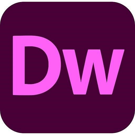 Dreamweaver for teams MP ML (+CZ) Government 1 User, 12 Months, Level 3, 50 - 99 Lic