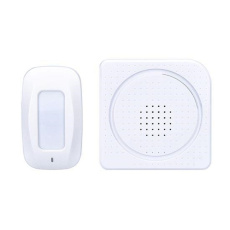 Solight Bezdrátový hlásič pohybu/gong, externí PIR čidlo, napájení bateriemi, bílý Solight Bezdrátový hlásič pohybu/gong, externí PIR čidlo, napájení bateriemi, bílý