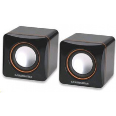 MANHATTAN Reproduktory 2.0 2600 Series Speaker System, USB napájení MANHATTAN Reproduktory 2.0 2600 Series Speaker System, USB napájení
