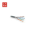 LYNX FTP kabel, Cat6, PVC (Eca), celoměděný, vnitřní, šedý, cívka 305m
