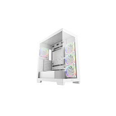 DEEPCOOL Case CG580 4F V2 WH, ATX, Průhledná bočnice, 4x120mm ARGB, bílá DEEPCOOL Case CG580 4F V2 WH, ATX, Průhledná bočnice, 4x120mm ARGB, bílá