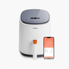 Cosori Lite 3.8L Smart horkovzdušná fritéza + 4x špíz a gril. rošt, white Cosori Lite 3.8L Smart horkovzdušná fritéza + 4x špíz a gril. rošt, white