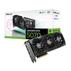 PNY VGA Nvidia GeForce RTX 5070 12GB Triple Fan, RTX 5070, 12GB GDDR7, 3xDP, 1xHDMI