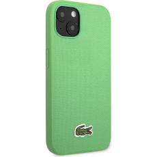 Lacoste Iconic Petit Pique Logo kryt iPhone 14 Plus zelený