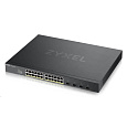 Zyxel XGS1935-28HP, 28 Port Lite-L3 Smart Managed PoE Switch, 24x Gigabit PoE and 4x 10G SFP+, hybrid mode