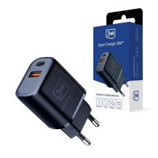 3mk síťová nabíječka - Hyper Charger 20W, černá 3mk síťová nabíječka - Hyper Charger 20W, černá